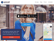 Tablet Screenshot of loclet.com